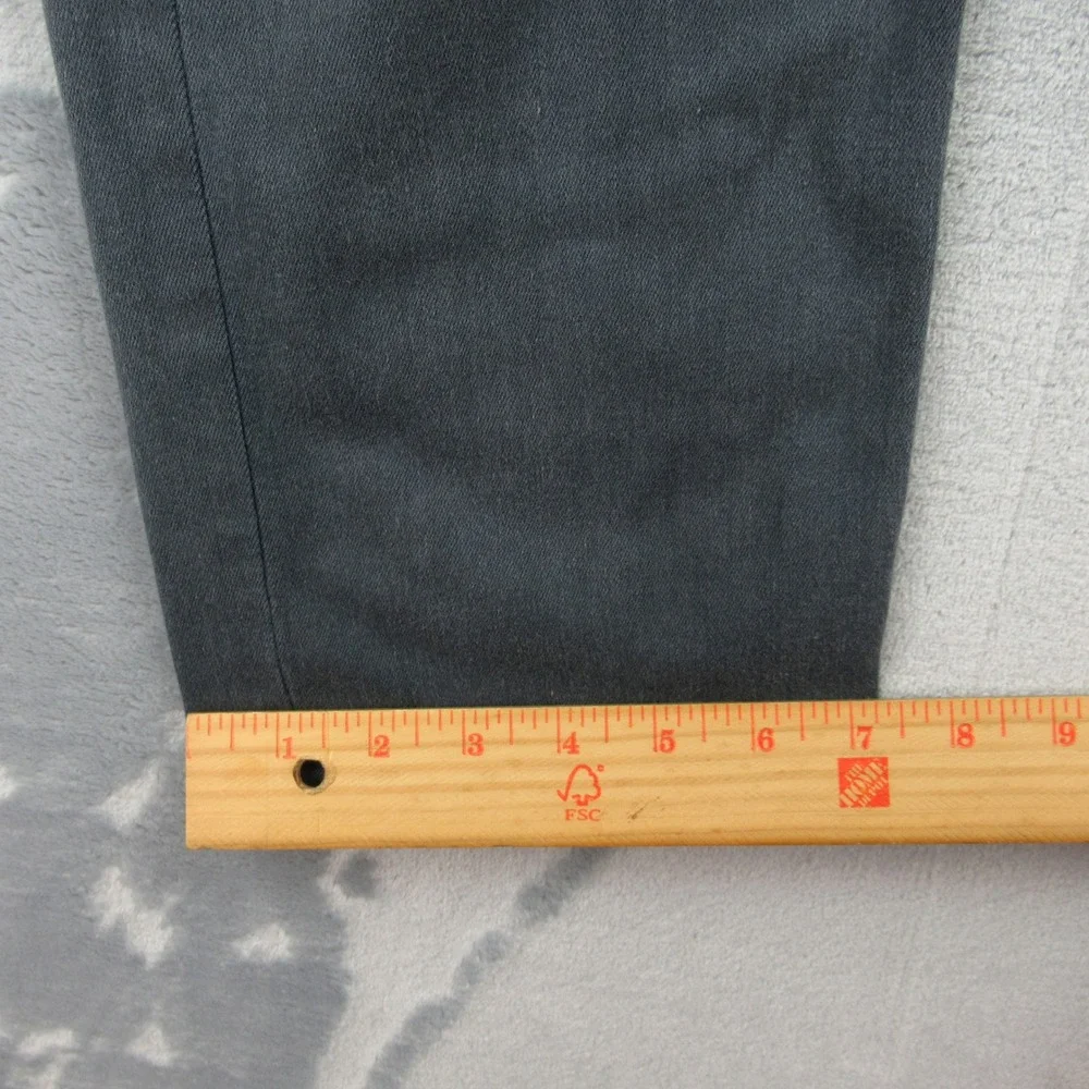 Paige Federal Slim Straight Jeans Mens 34 Deep Lagoon Grey M655799-C221